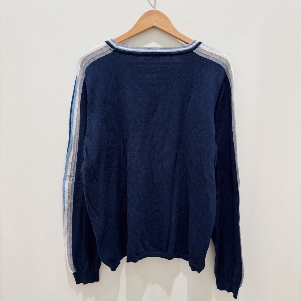 Faherty Women’s Vintage Surf Sweater Cotton/Cashmere in stripe blue
Size XXL - Picture 11 of 11